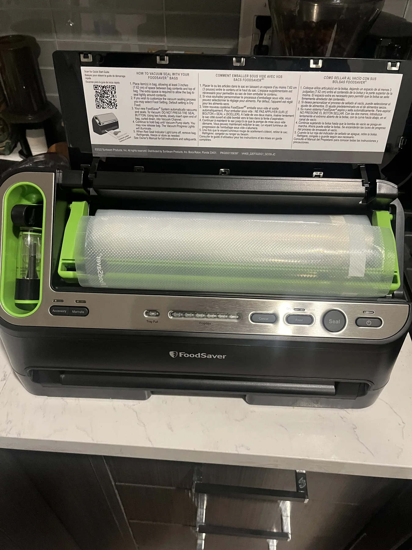 Vacuum sealer used for bag fermentation and hot sauce prep